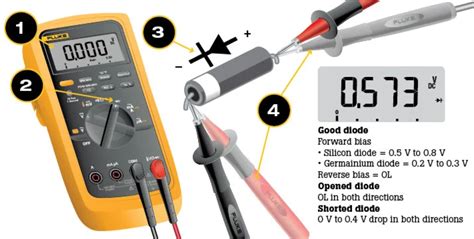 3 pin diode testing|How to Test a Diode with a Multimeter .